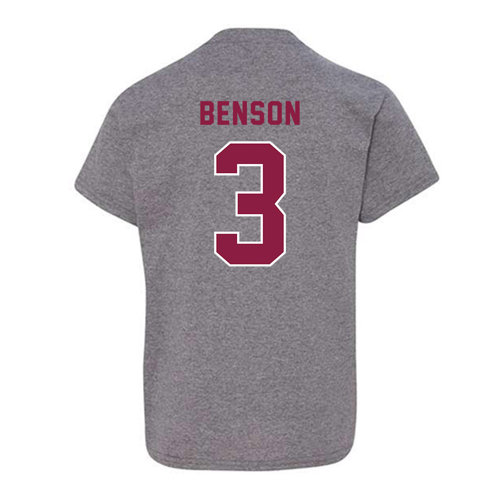 EKU - NCAA Baseball : Kobe Benson - Classic Shersey Youth T-Shirt-1