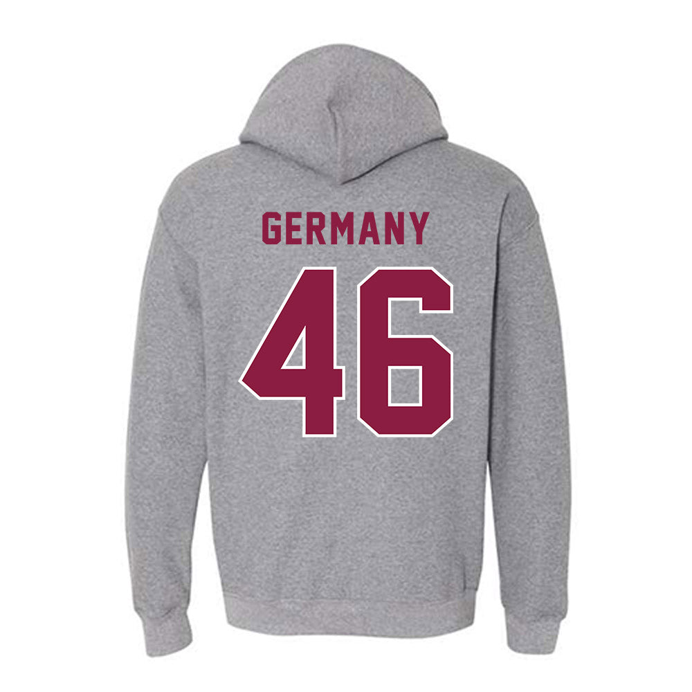 EKU - NCAA Football : Leland Germany - Classic Shersey Hooded Sweatshirt-1
