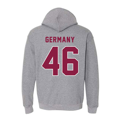 EKU - NCAA Football : Leland Germany - Classic Shersey Hooded Sweatshirt-1
