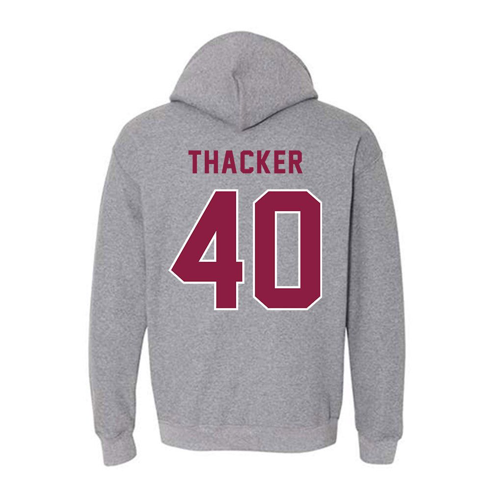 EKU - NCAA Football : Doug Thacker - Classic Shersey Hooded Sweatshirt-1