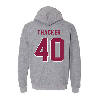 EKU - NCAA Football : Doug Thacker - Classic Shersey Hooded Sweatshirt-1