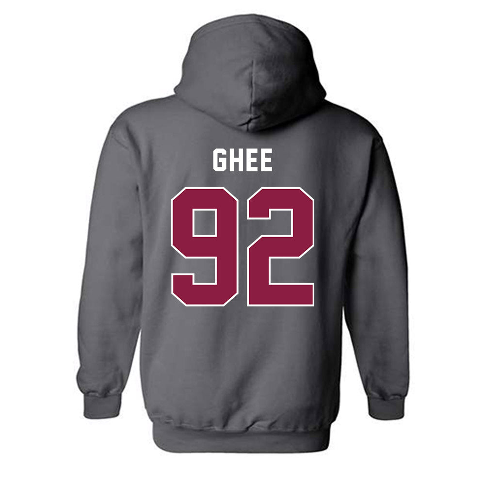 EKU - NCAA Football : Simon Ghee - Classic Shersey Hooded Sweatshirt-1