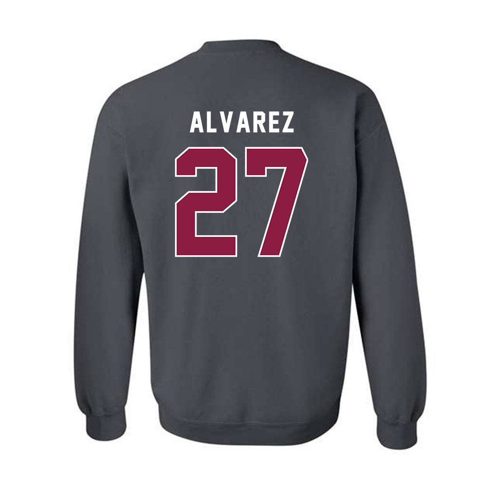 EKU - NCAA Baseball : David Alvarez - Classic Shersey Crewneck Sweatshirt-1