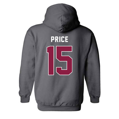 EKU - NCAA Baseball : Jacob Price - Classic Shersey Hooded Sweatshirt-1