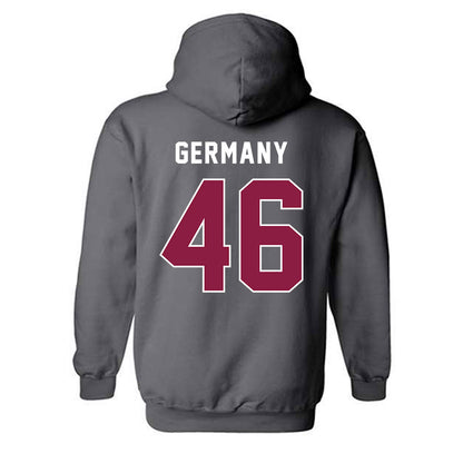 EKU - NCAA Football : Leland Germany - Classic Shersey Hooded Sweatshirt-1