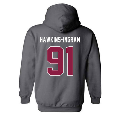 EKU - NCAA Football : Daviyon Hawkins-Ingram - Classic Shersey Hooded Sweatshirt-1