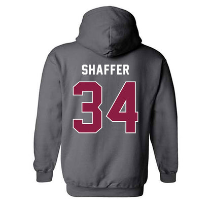 EKU - NCAA Baseball : Silas Shaffer - Classic Shersey Hooded Sweatshirt-1