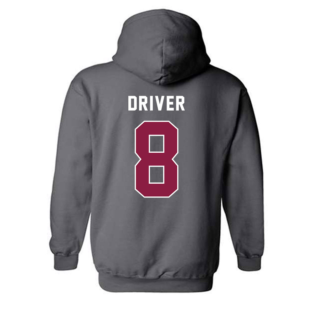 EKU - NCAA Football : Brock Driver - Classic Shersey Hooded Sweatshirt-1