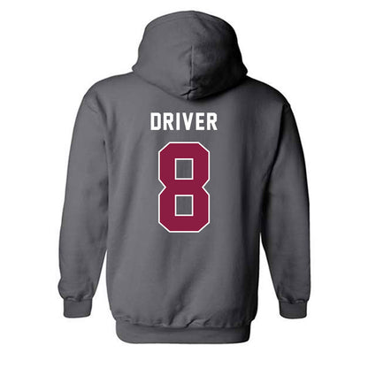 EKU - NCAA Football : Brock Driver - Classic Shersey Hooded Sweatshirt-1
