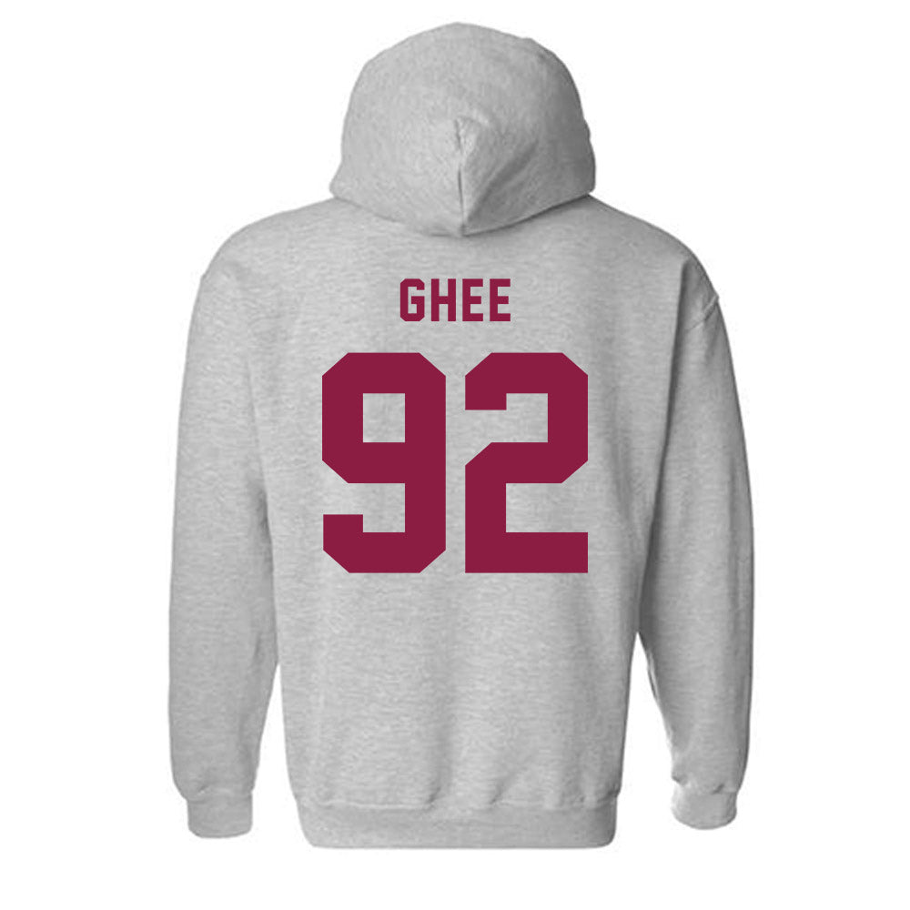 EKU - NCAA Football : Simon Ghee - Classic Shersey Hooded Sweatshirt-1