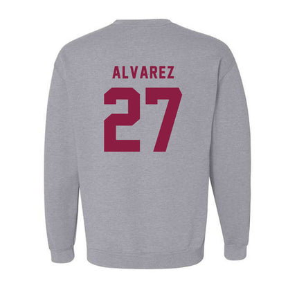 EKU - NCAA Baseball : David Alvarez - Classic Shersey Crewneck Sweatshirt-1