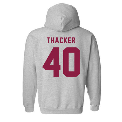 EKU - NCAA Football : Doug Thacker - Classic Shersey Hooded Sweatshirt-1