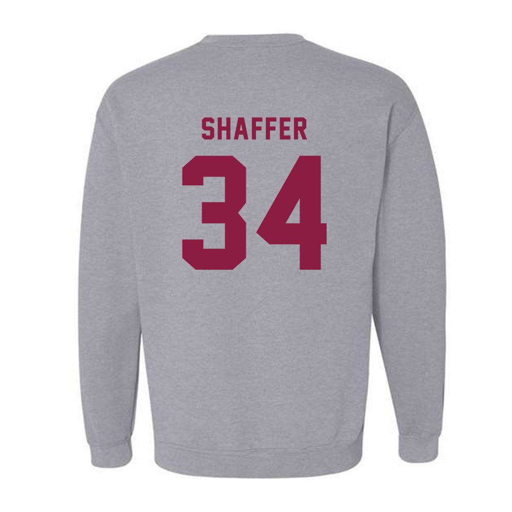 EKU - NCAA Baseball : Silas Shaffer - Classic Shersey Crewneck Sweatshirt-1