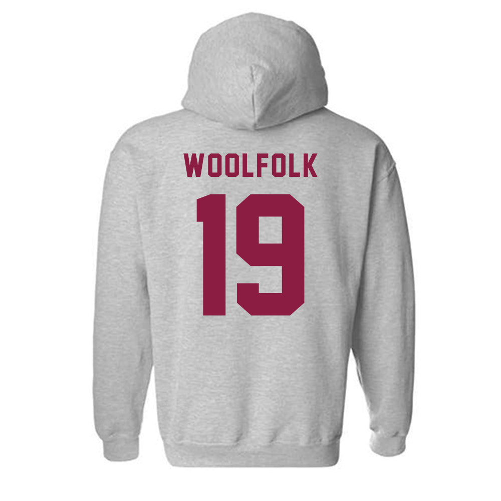 EKU - NCAA Football : Amontez Woolfolk - Classic Shersey Hooded Sweatshirt-1