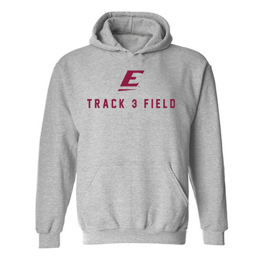 EKU - NCAA Men's Track & Field : Cooper Howard - Classic Shersey Hooded Sweatshirt-0