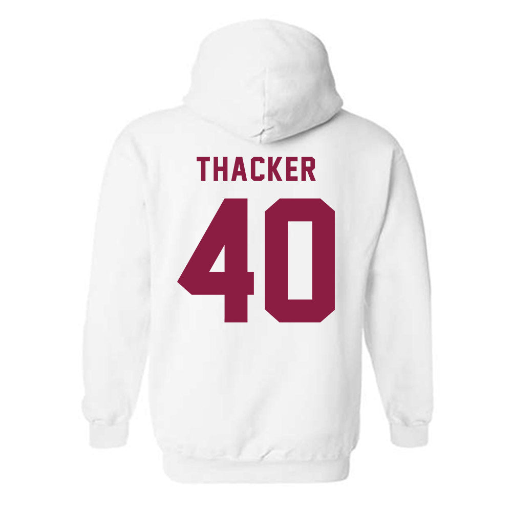 EKU - NCAA Football : Doug Thacker - Classic Shersey Hooded Sweatshirt-1