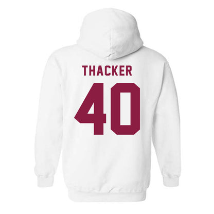 EKU - NCAA Football : Doug Thacker - Classic Shersey Hooded Sweatshirt-1