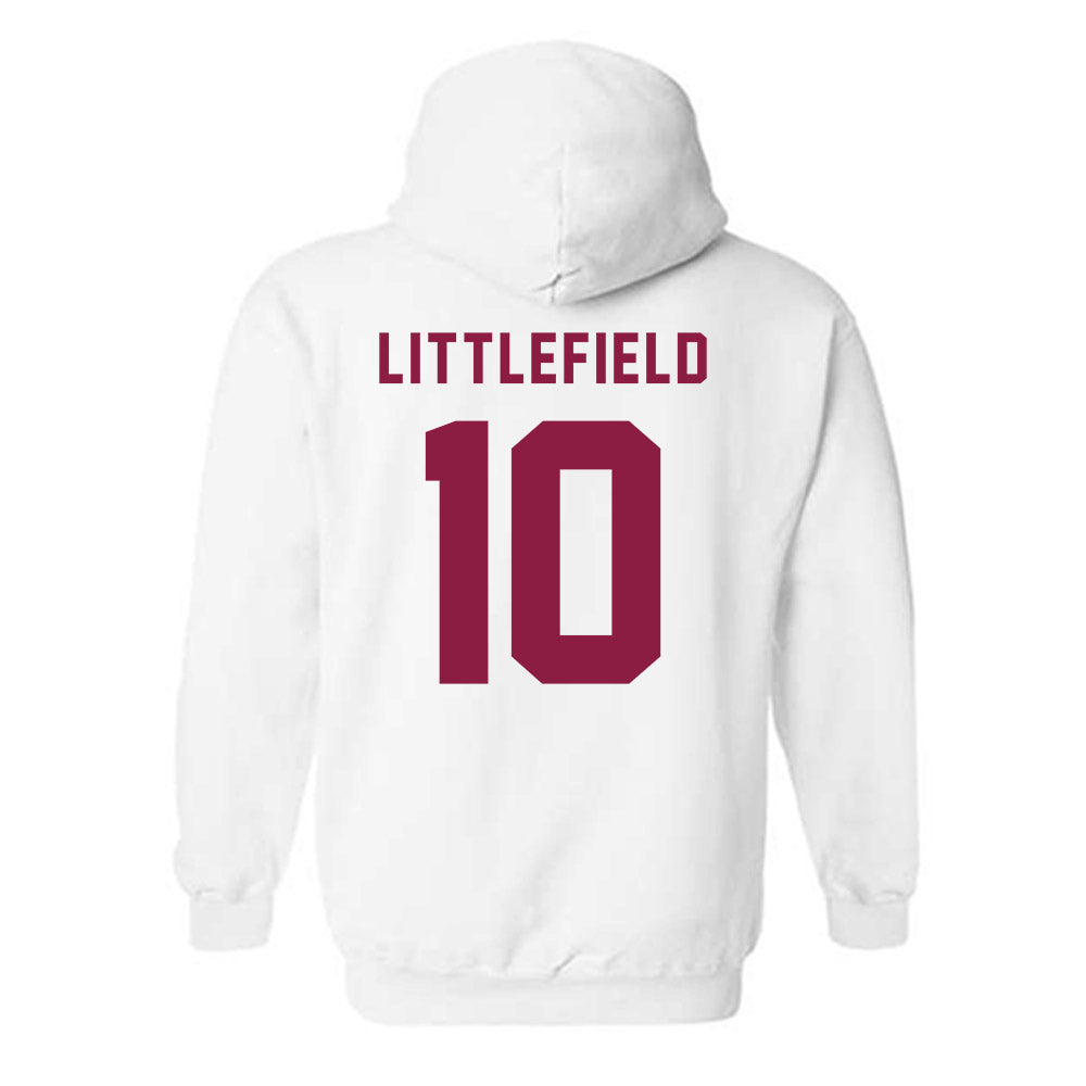 EKU - NCAA Baseball : Dylan Littlefield - Classic Shersey Hooded Sweatshirt-1