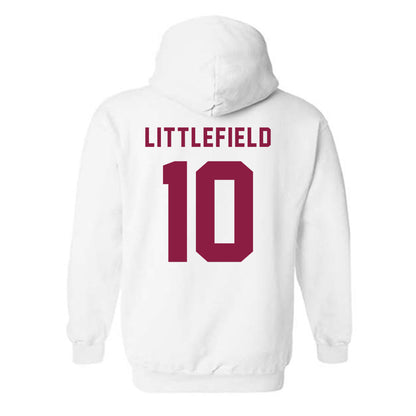 EKU - NCAA Baseball : Dylan Littlefield - Classic Shersey Hooded Sweatshirt-1