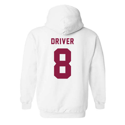 EKU - NCAA Football : Brock Driver - Classic Shersey Hooded Sweatshirt-1