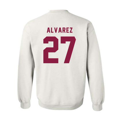 EKU - NCAA Baseball : David Alvarez - Classic Shersey Crewneck Sweatshirt-1