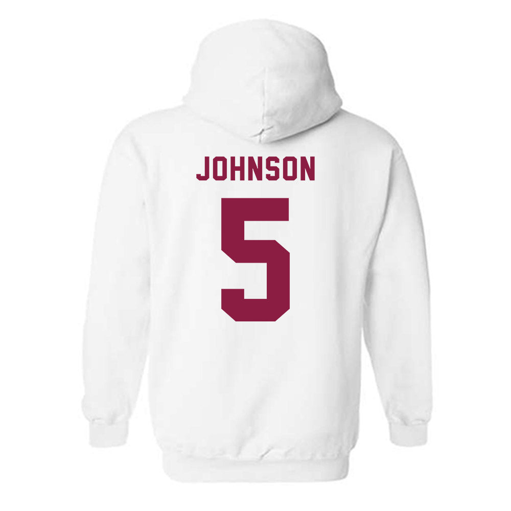 EKU - NCAA Baseball : Ryan Johnson - Classic Shersey Hooded Sweatshirt-1