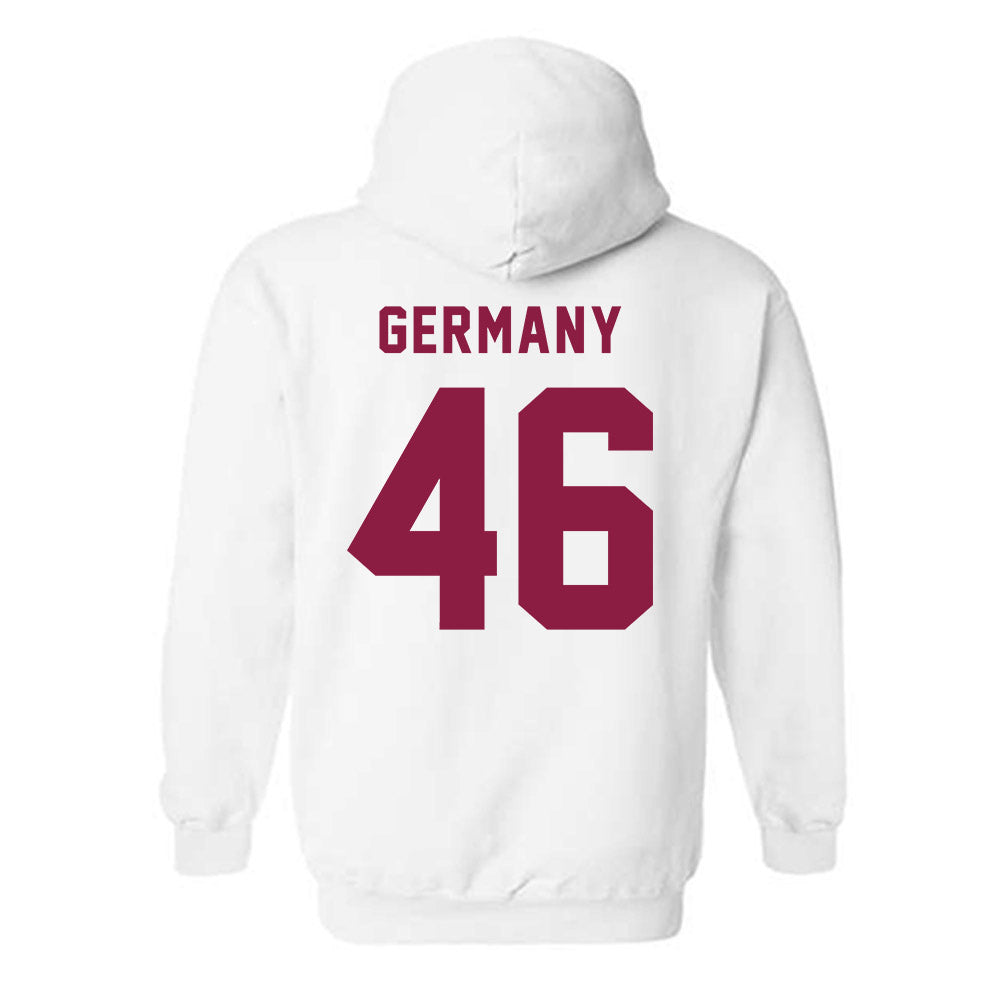 EKU - NCAA Football : Leland Germany - Classic Shersey Hooded Sweatshirt-1