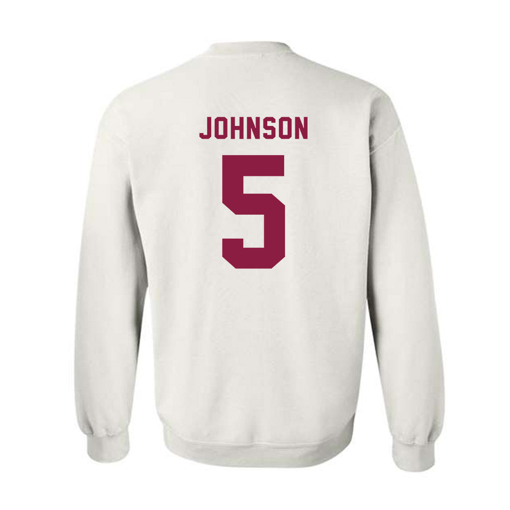 EKU - NCAA Baseball : Ryan Johnson - Classic Shersey Crewneck Sweatshirt-1