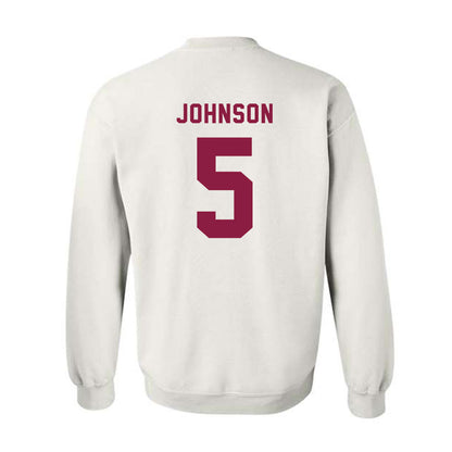 EKU - NCAA Baseball : Ryan Johnson - Classic Shersey Crewneck Sweatshirt-1