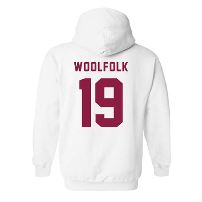EKU - NCAA Football : Amontez Woolfolk - Classic Shersey Hooded Sweatshirt-1
