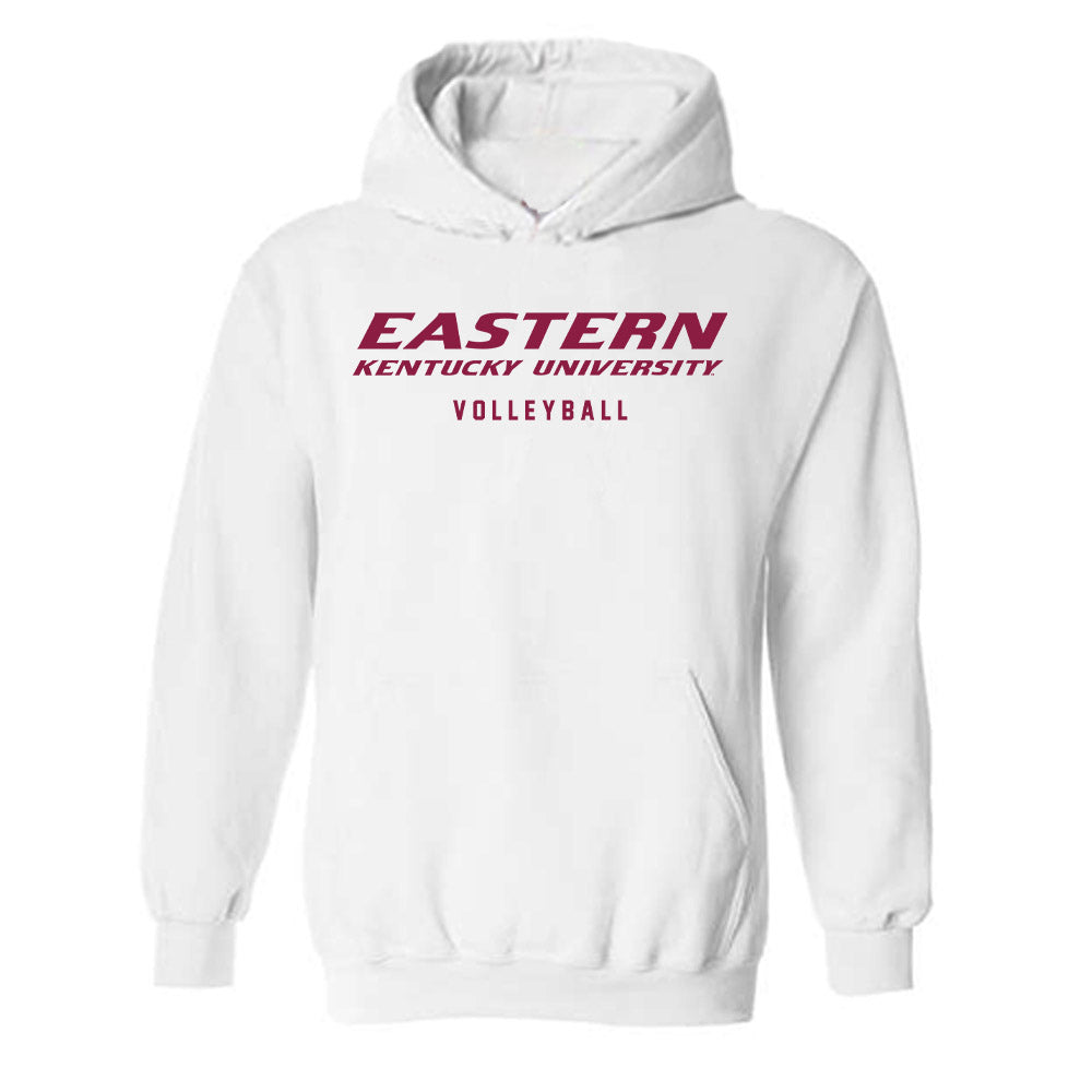 EKU - NCAA Women's Volleyball : Amanda Mack - Classic Shersey Hooded Sweatshirt-0