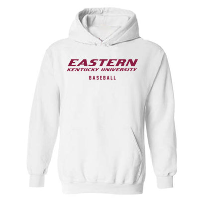 EKU - NCAA Baseball : Ryan Johnson - Classic Shersey Hooded Sweatshirt-0