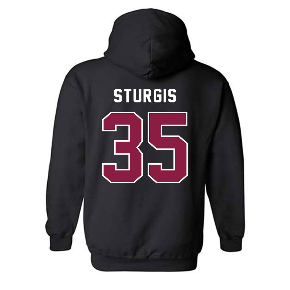 EKU - NCAA Football : Davion Sturgis - Classic Shersey Hooded Sweatshirt-1
