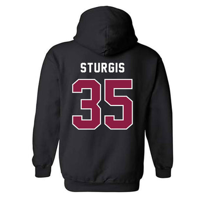 EKU - NCAA Football : Davion Sturgis - Classic Shersey Hooded Sweatshirt-1
