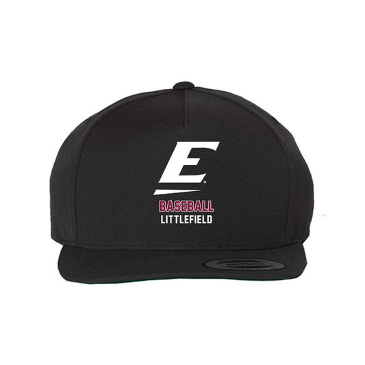 EKU - NCAA Baseball : Dylan Littlefield - Snapback Hat-0