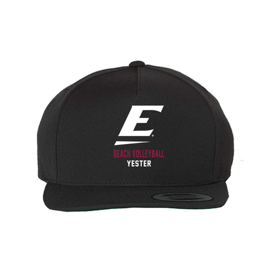 EKU - NCAA Beach Volleyball : Stella Yester - Snapback Hat-0