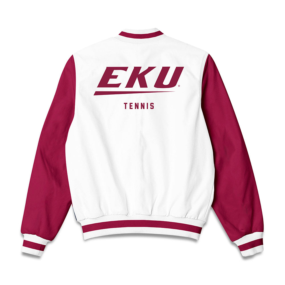 EKU - NCAA Men's Tennis : Kartik Parhar - Bomber Jacket-1