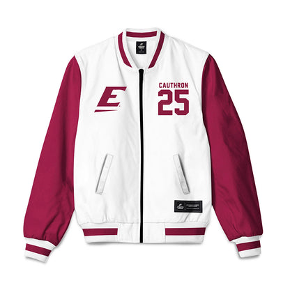 EKU - NCAA Baseball : Jackson Cauthron - Bomber Jacket-0