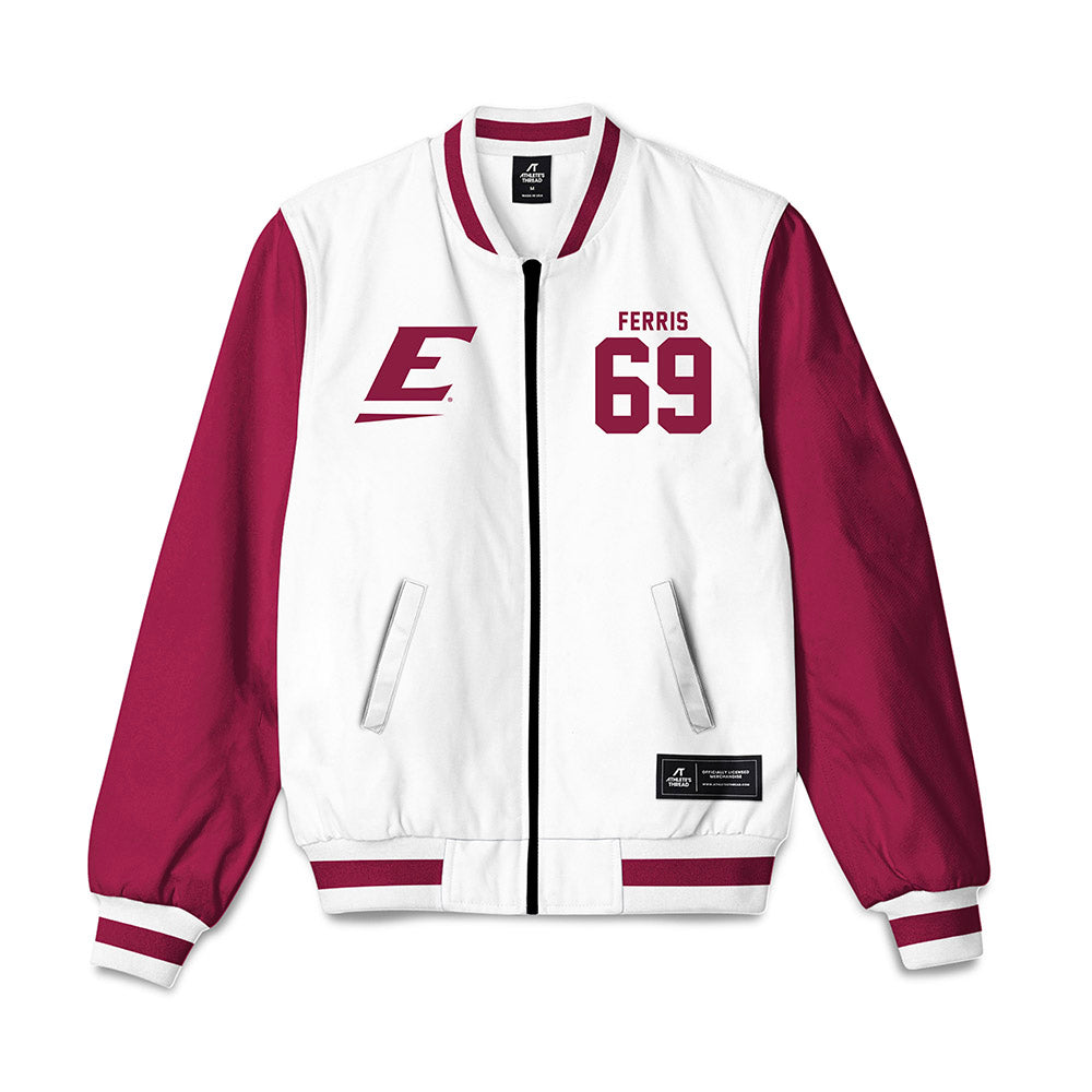 EKU - NCAA Football : Avery Ferris - Bomber Jacket-0