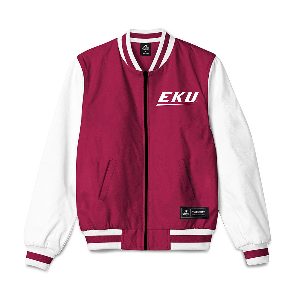 EKU - NCAA Baseball : Silas Shaffer - Bomber Jacket-0