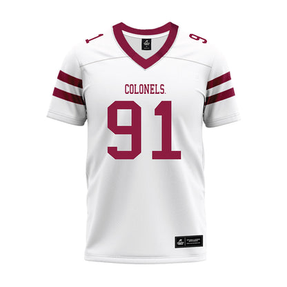 EKU - NCAA Football : Daviyon Hawkins-Ingram - White Premium Football Jersey-0