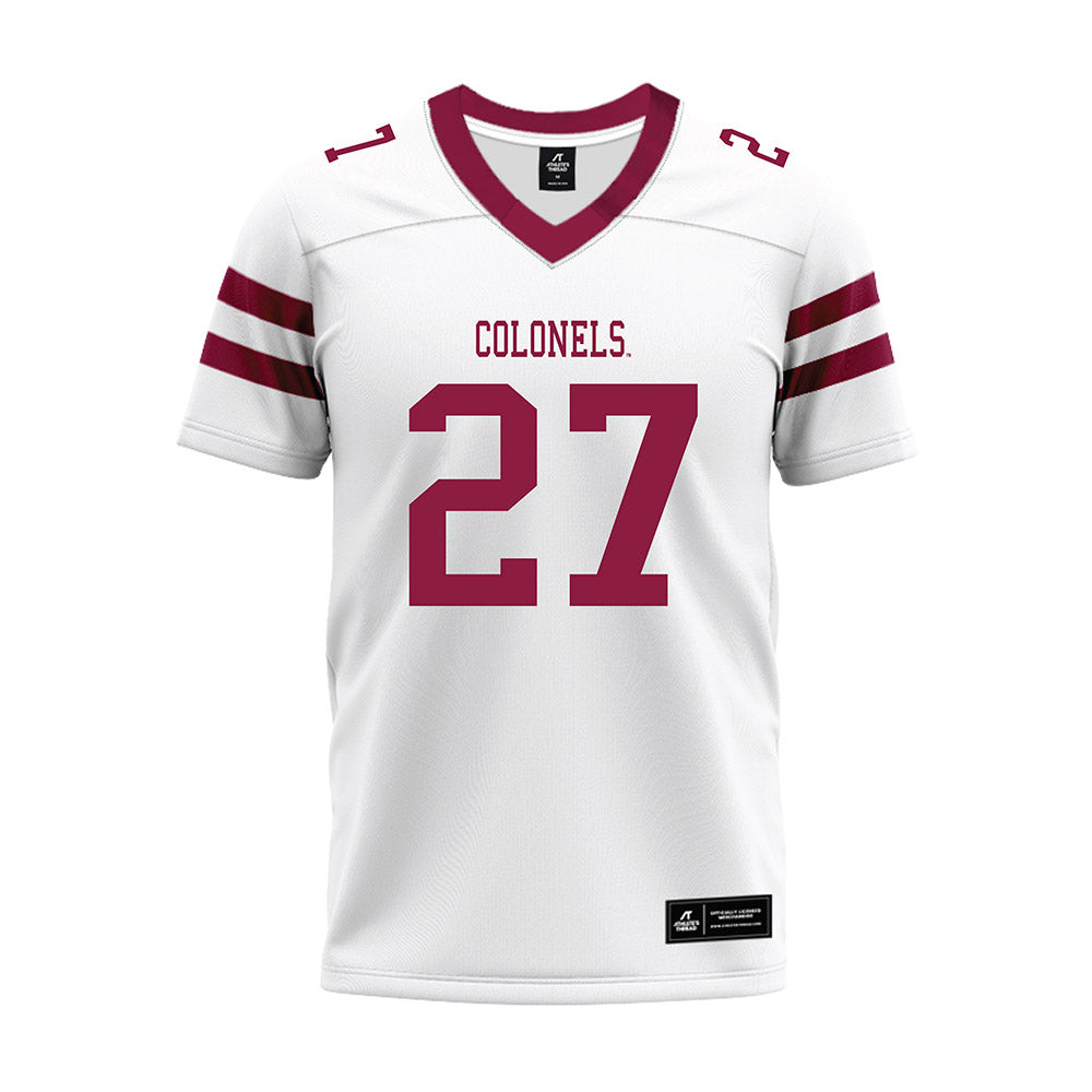 EKU - NCAA Football : Jettson Brown - White Premium Football Jersey-0