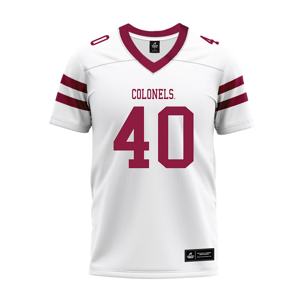 EKU - NCAA Football : Doug Thacker - White Premium Football Jersey-0