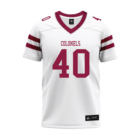 EKU - NCAA Football : Doug Thacker - White Premium Football Jersey-0