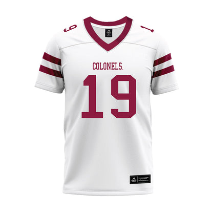EKU - NCAA Football : Amontez Woolfolk - White Premium Football Jersey-0