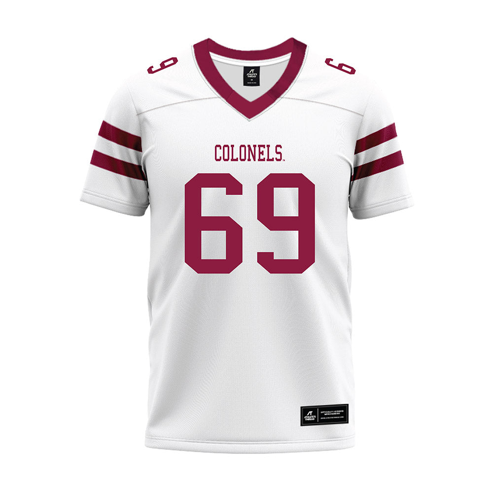 EKU - NCAA Football : Avery Ferris - White Premium Football Jersey-0