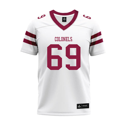 EKU - NCAA Football : Avery Ferris - White Premium Football Jersey-0