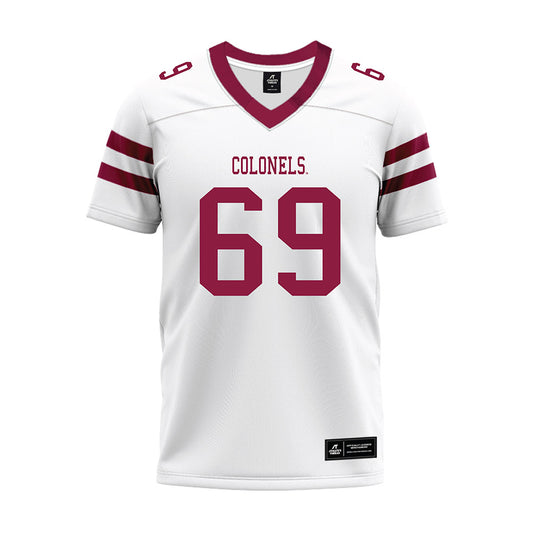 EKU - NCAA Football : Avery Ferris - White Premium Football Jersey-0