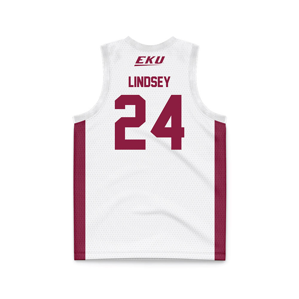 EKU - NCAA Women's Basketball : Kailani Lindsey - Basketball Jersey-1