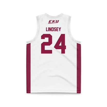 EKU - NCAA Women's Basketball : Kailani Lindsey - Basketball Jersey-1